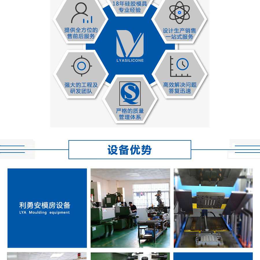 選擇利勇安的六大理由/設(shè)備優(yōu)勢(shì)